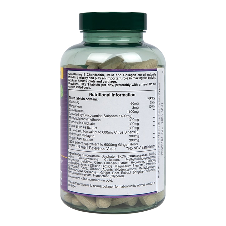 Holland & Barrett Max Strength Glucosamine & Chondroitin 180 Tablets